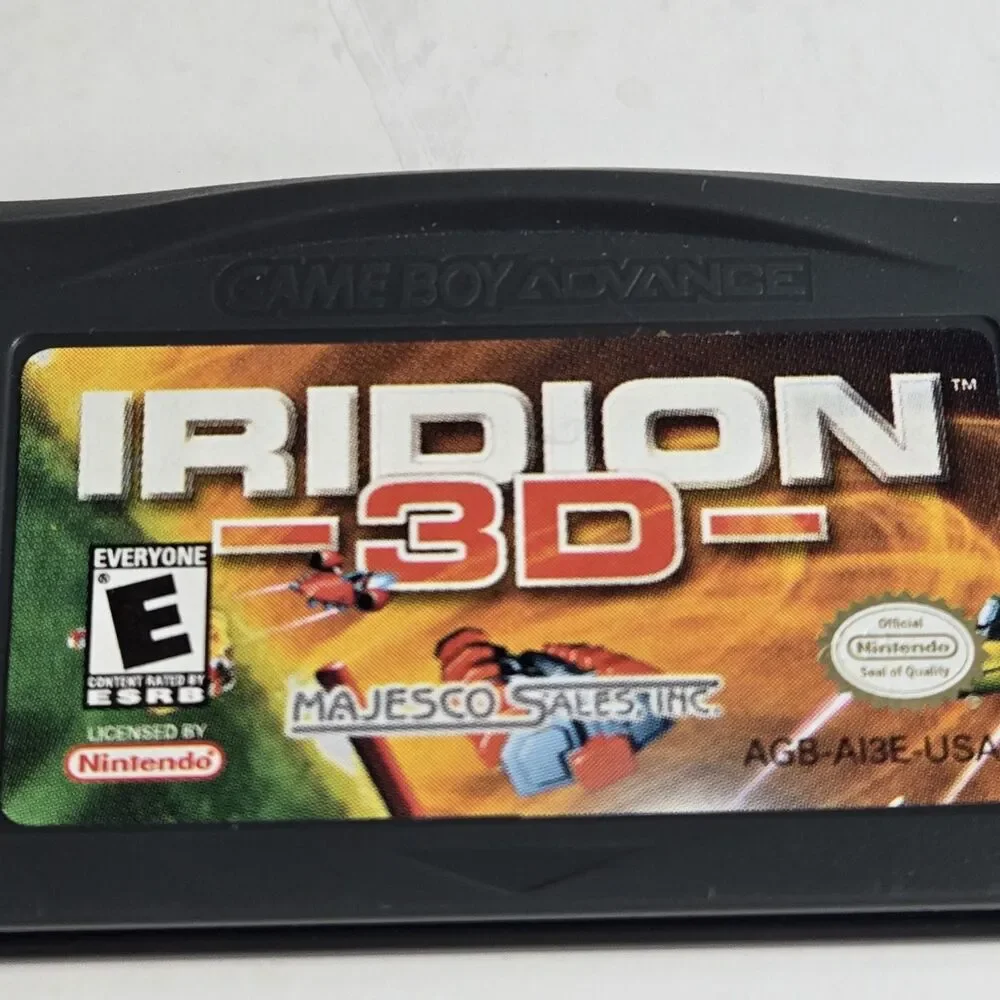 Game Boy Advance GBA 3-Game Lot | Rugrats Castle Capers, Iridion 3D, Madden 2005